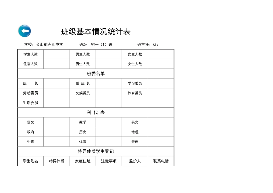 中小学班主任班级管理表格1.xlsx_第2页