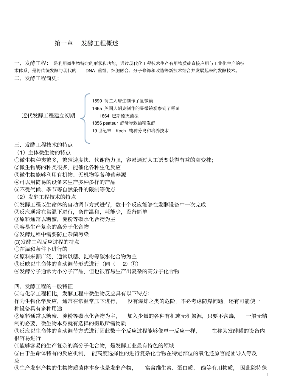 发酵工程知识点.pdf_第1页