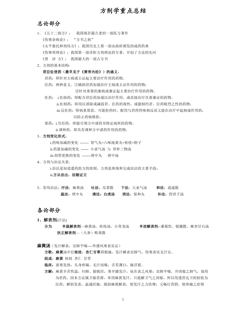 方剂学重点总结.pdf_第1页