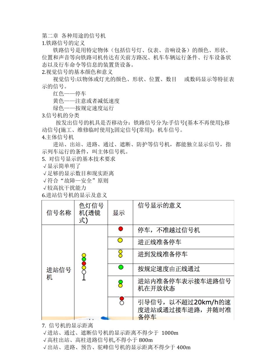 铁道信号基础设备复习要点及课后答案.pdf_第1页